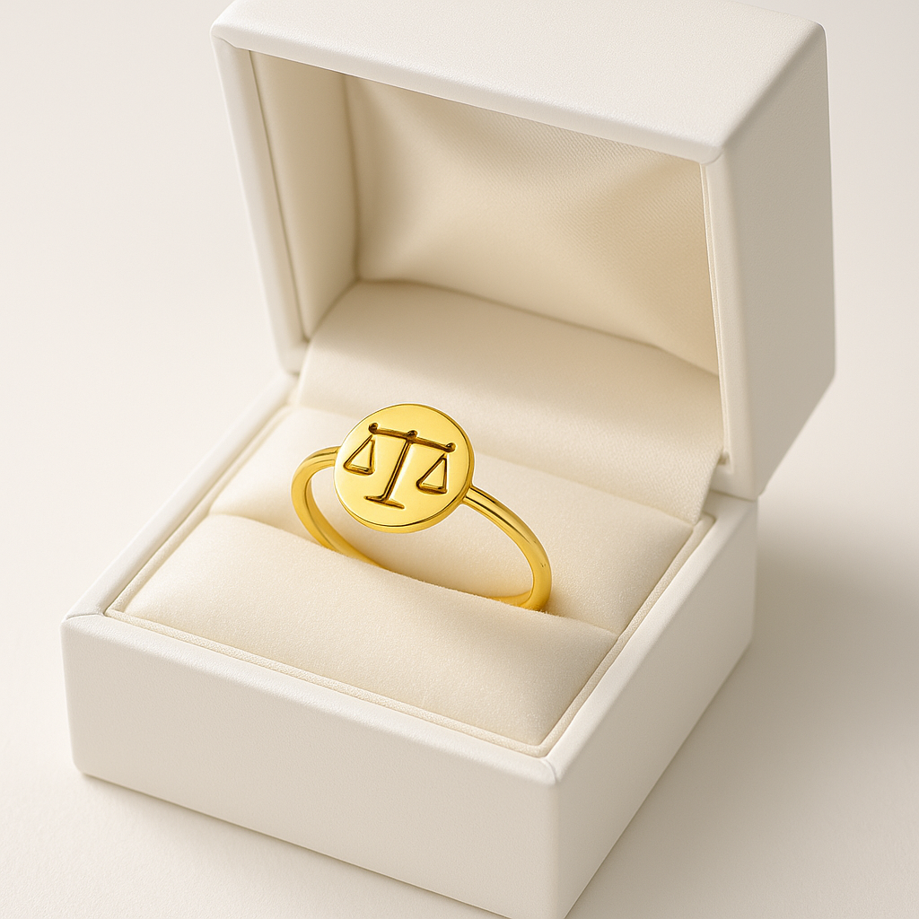 Bague "justice"
