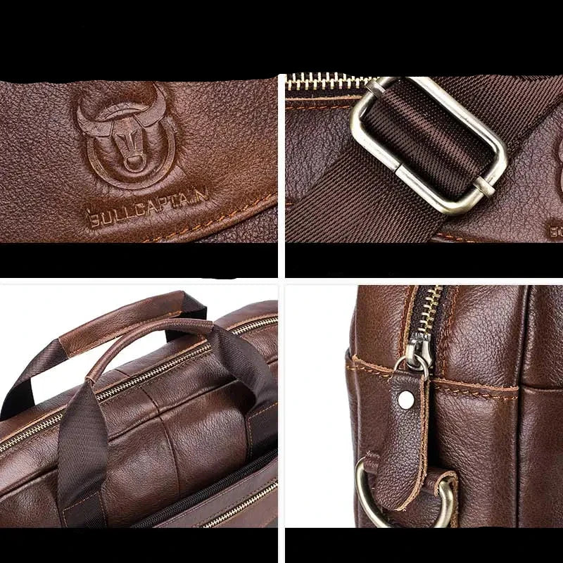 Sacoche en Cuir Véritable pour Homme