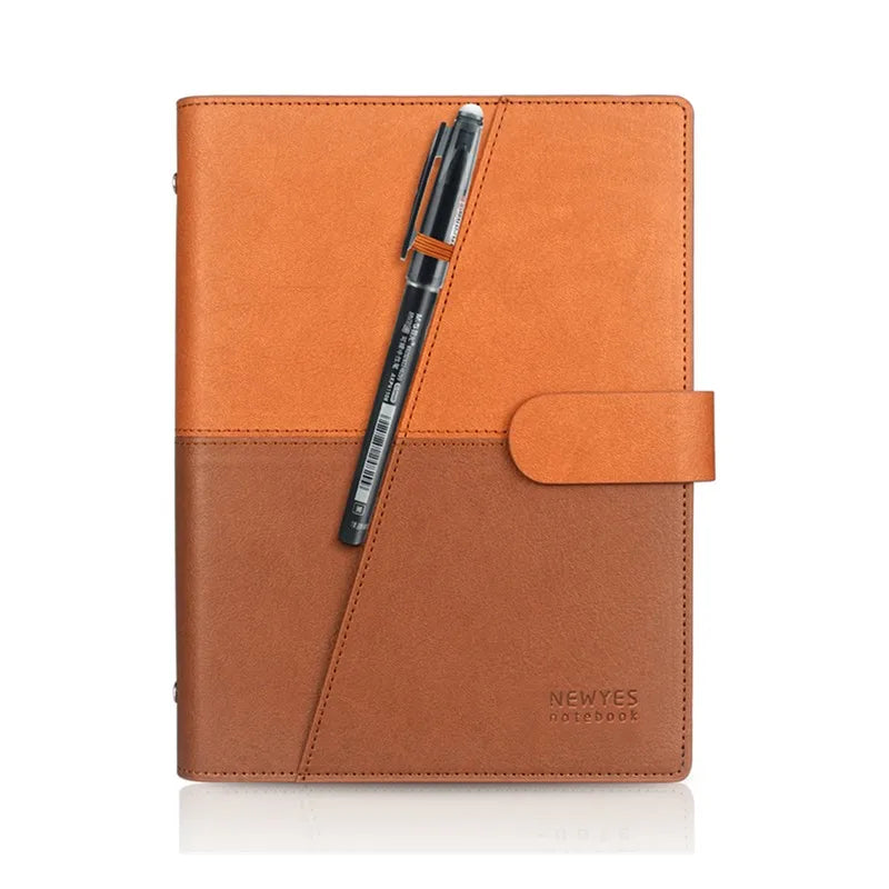Cahier intelligent réutilisable en Cuir