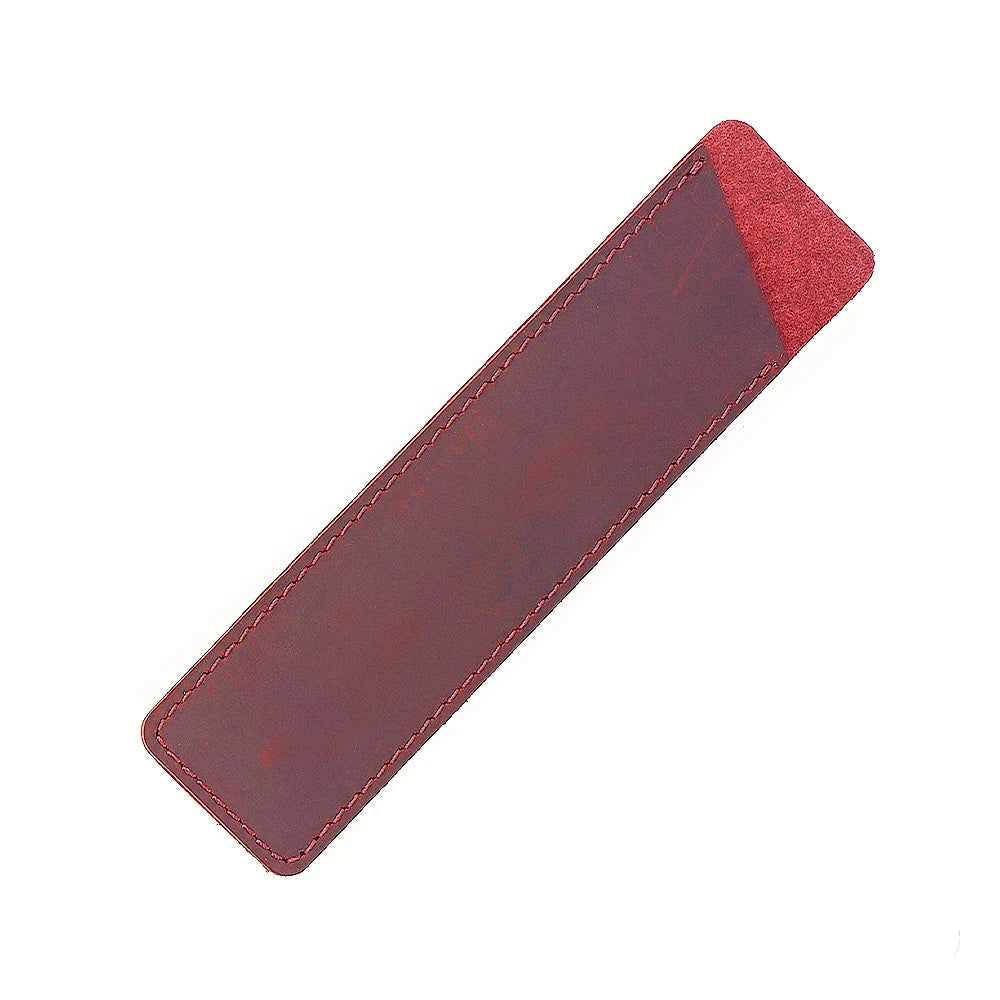 Etui à stylo en cuir véritable