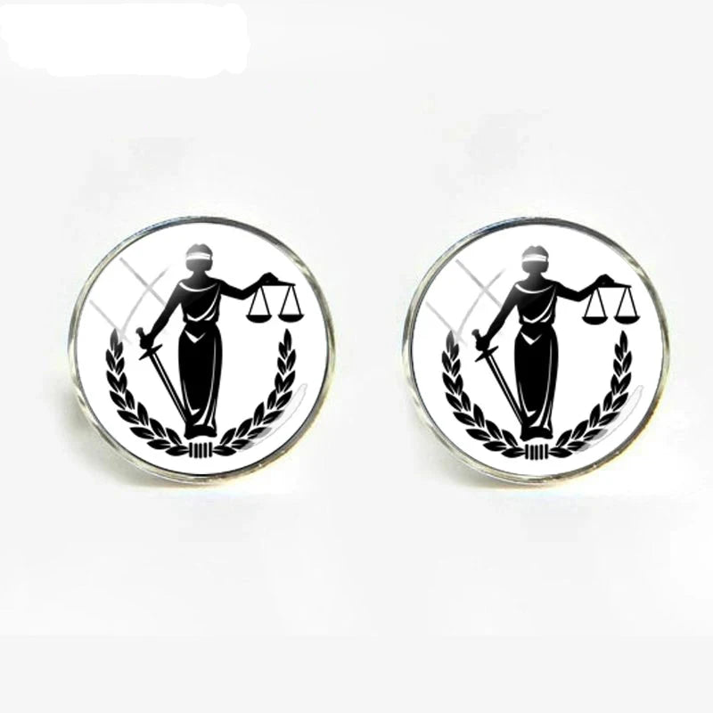 Boutons de Manchette "justice"