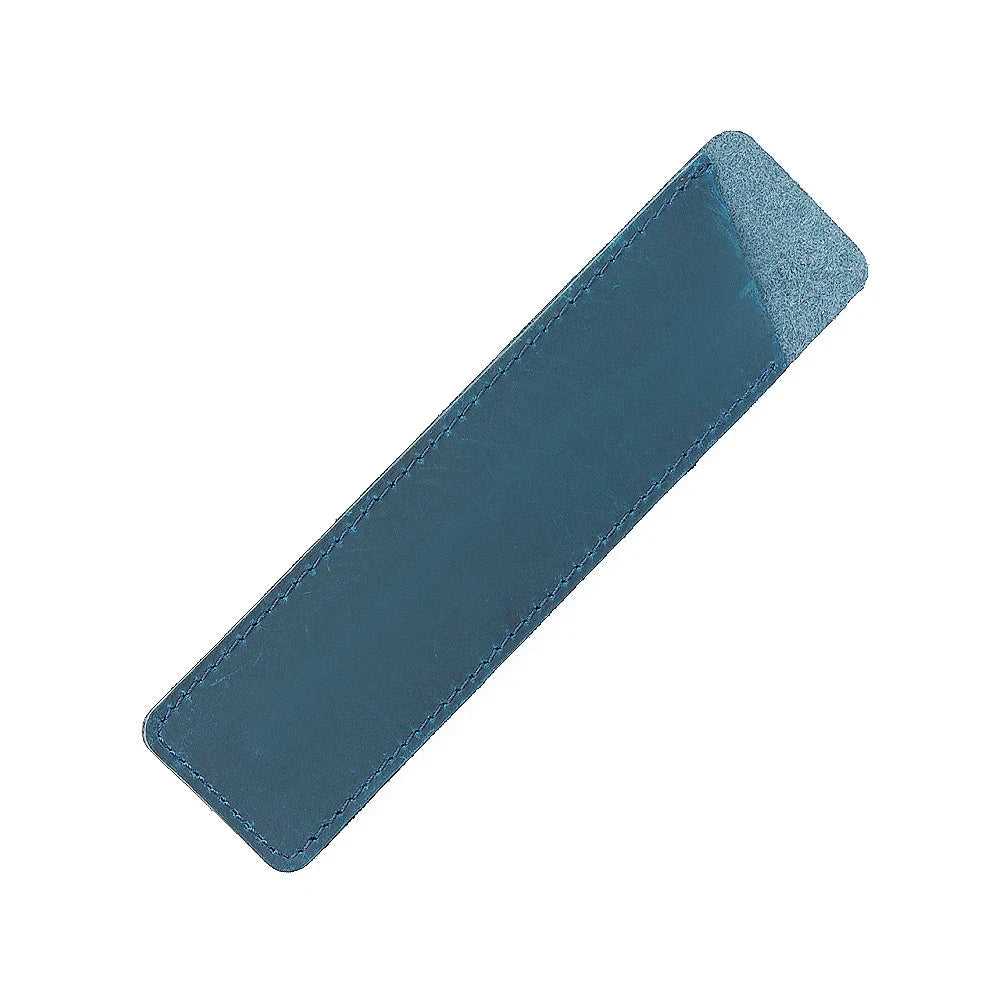 Etui à stylo en cuir véritable