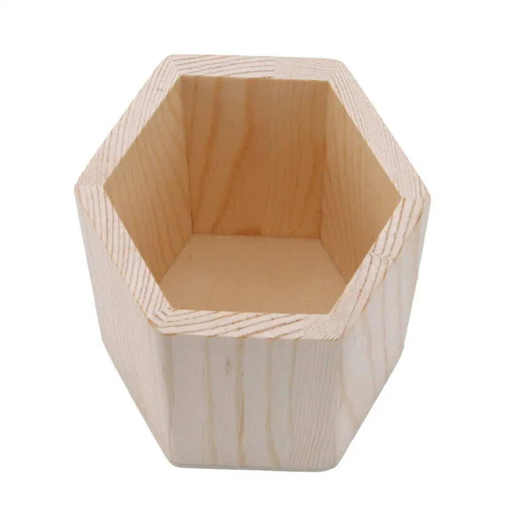Pot à crayons en bois élégant