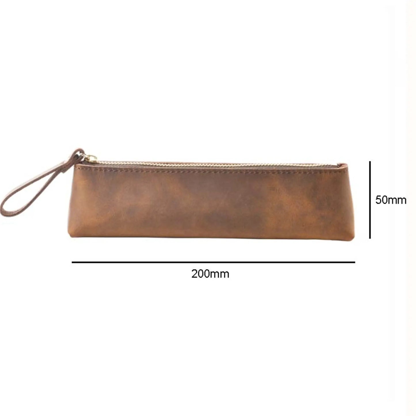 Trousse en cuir véritable
