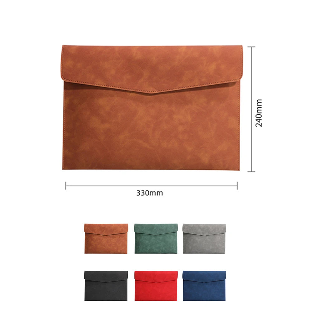 Dossier en cuir PU grande capacité