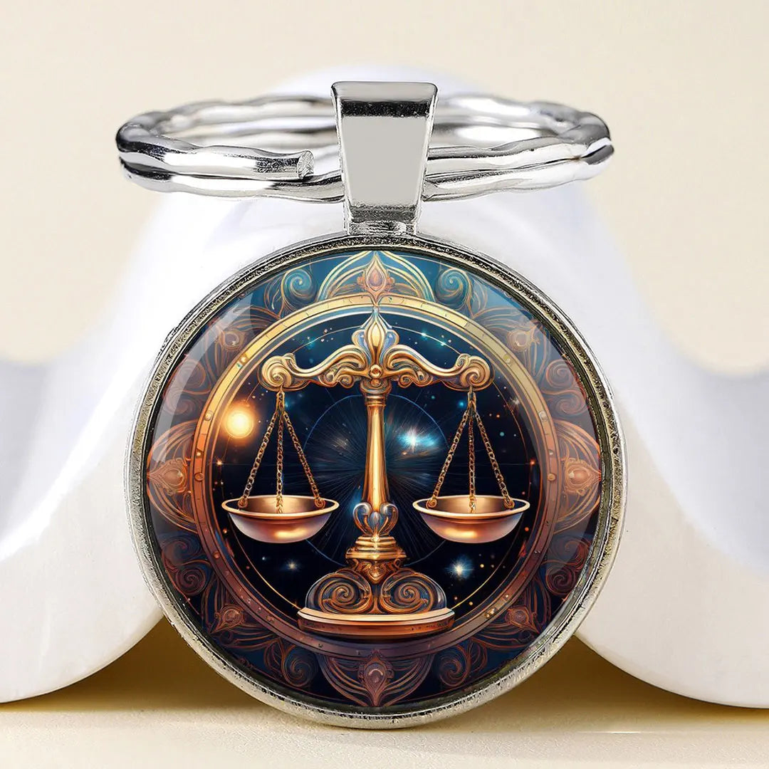Porte clé "balance de la justice"