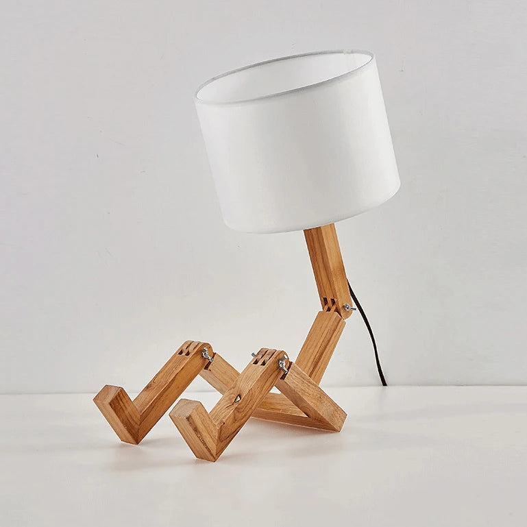 Lampe de bureau moderne nordique "porte-livres"