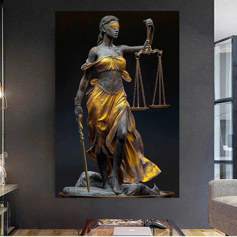 Impression sur toile "Justice"