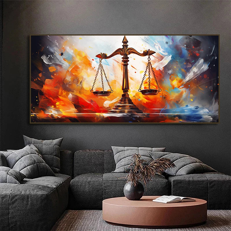 Impression sur toile - thème justice