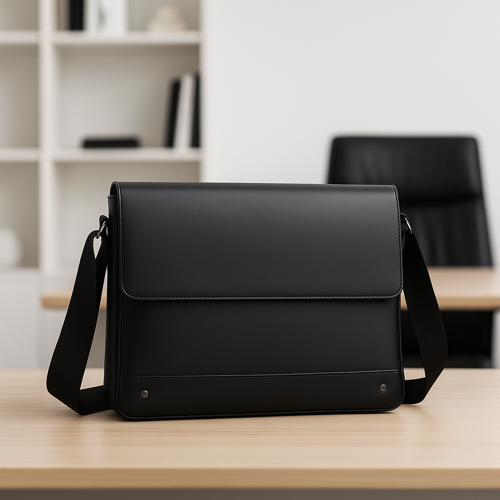 Mallette pour homme en cuir PU