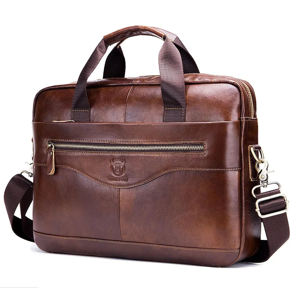 Sacoche en Cuir Véritable pour Homme