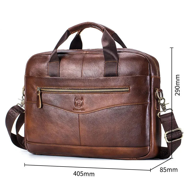 Sacoche en Cuir Véritable pour Homme