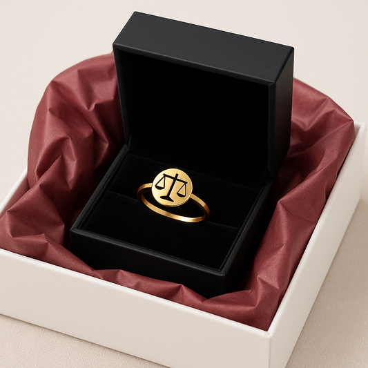 Bague "justice"