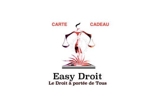 Carte-cadeau Boutique Easydroit