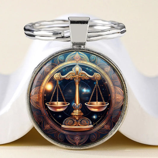 Porte clé "balance de la justice"