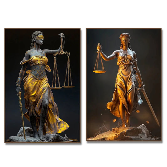 Impression sur toile "Justice"