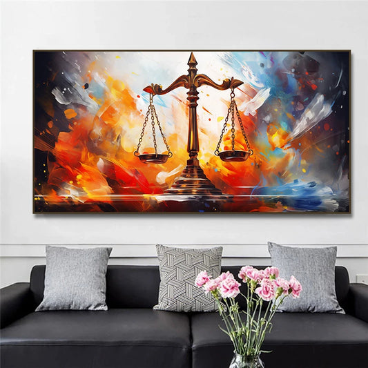 Impression sur toile - thème justice
