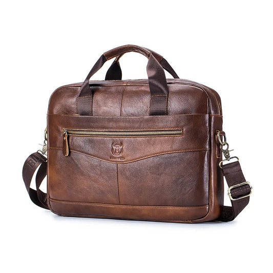 Sacoche en Cuir Véritable pour Homme