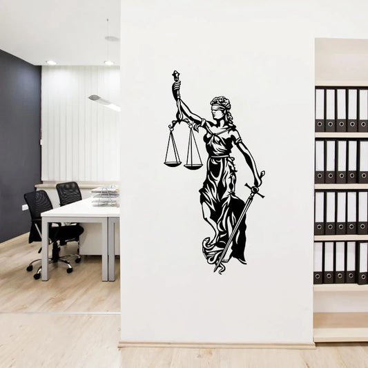 Stickers de décoration "Justice"
