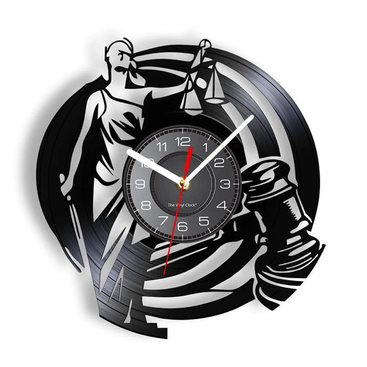 Horloge murale "Justice"