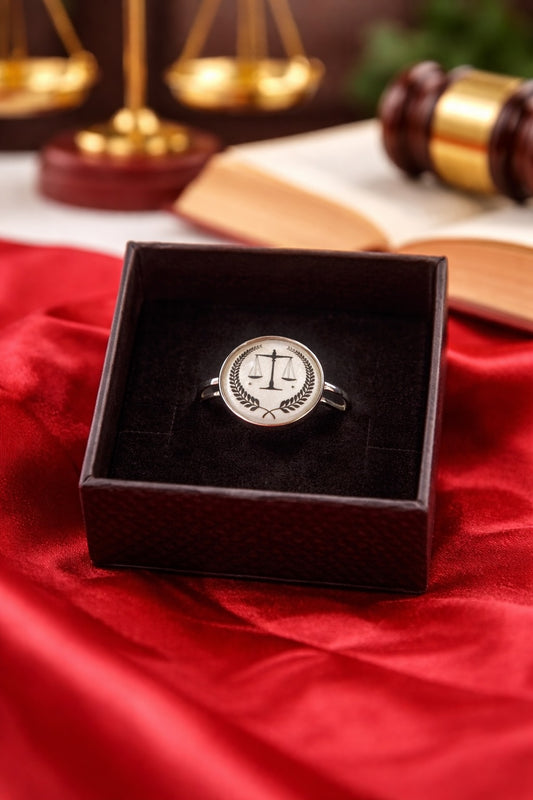 bague justice ajustable écrin élégant – Boutique Easy Droit
